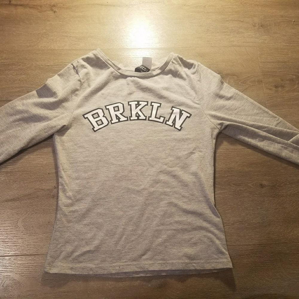 "BRKLN" H&M Crop Top